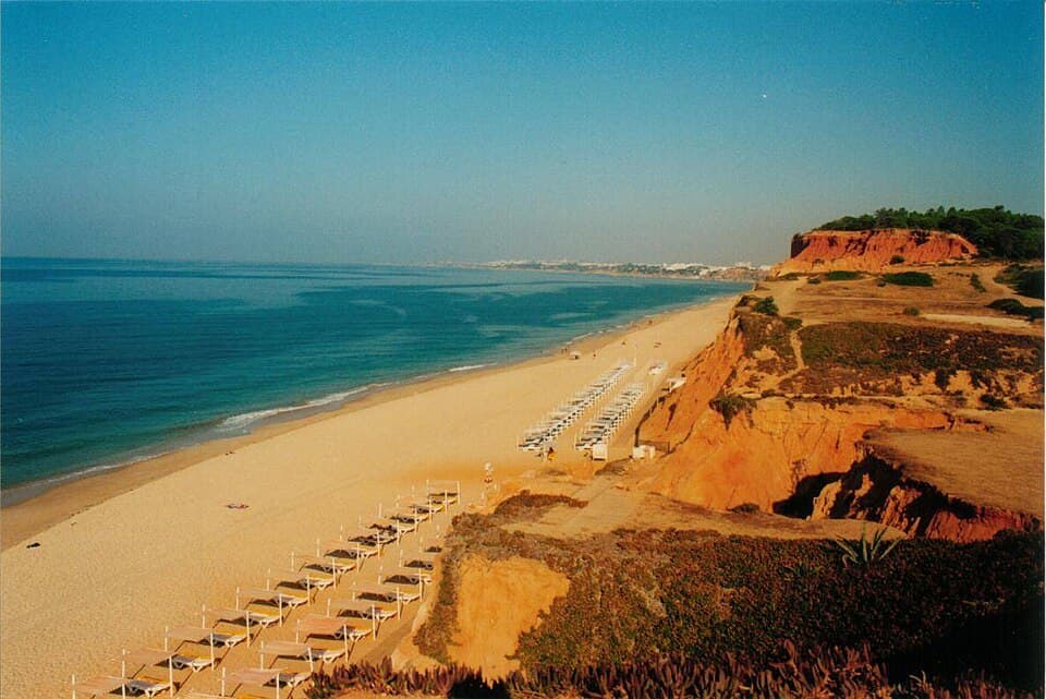 Arribas da Praia da Falésia, em Albufeira