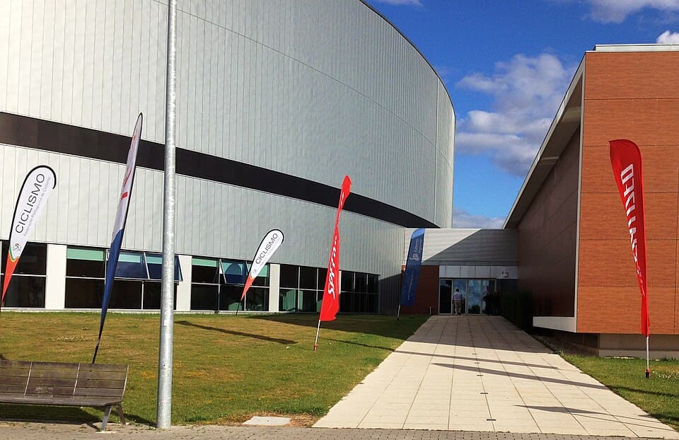 Exterior do Velódromo Nacional em Sangalhos, Anadia