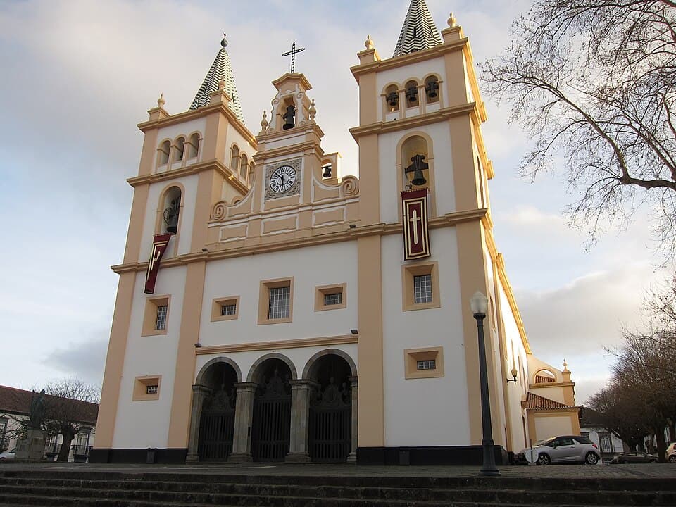 Sé Catedral de Angra do Heroísmo na ilha Terceira