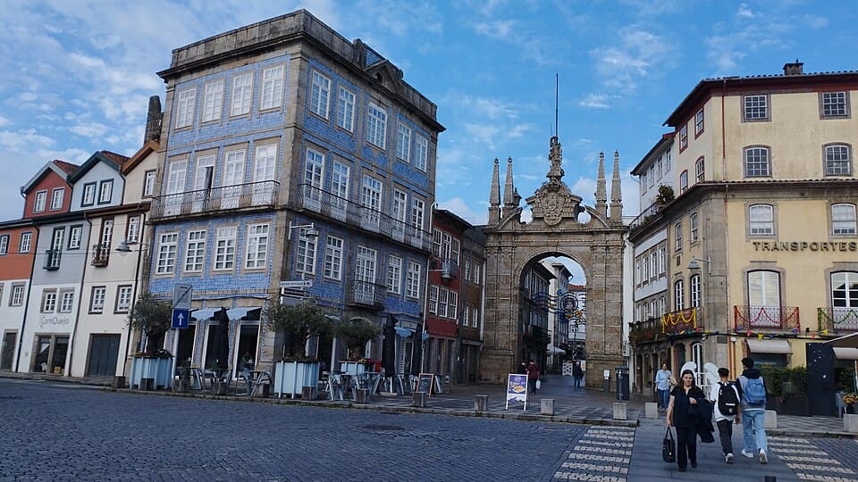 Arco da Porta Nova, em Braga