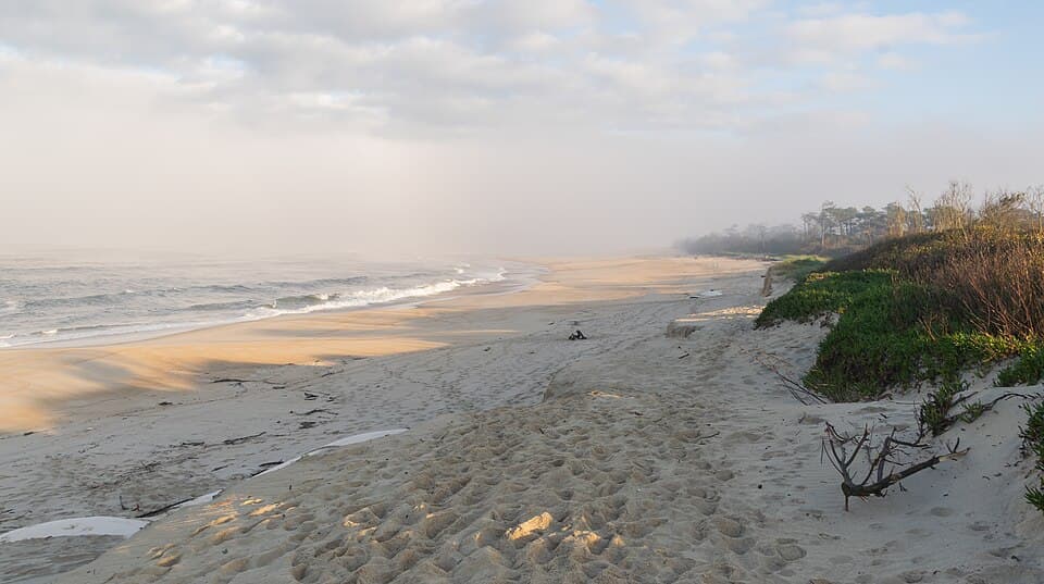 Praia de Moledo no concelho de Caminha