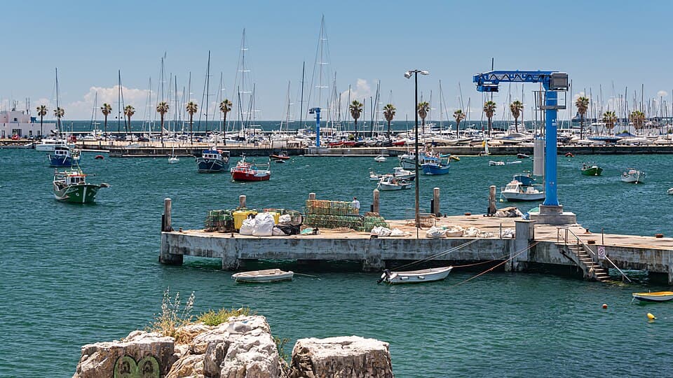 Pontão da Praia da Ribeira, em Cascais
