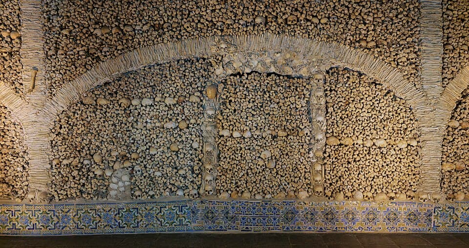 Capela dos Ossos, em Évora