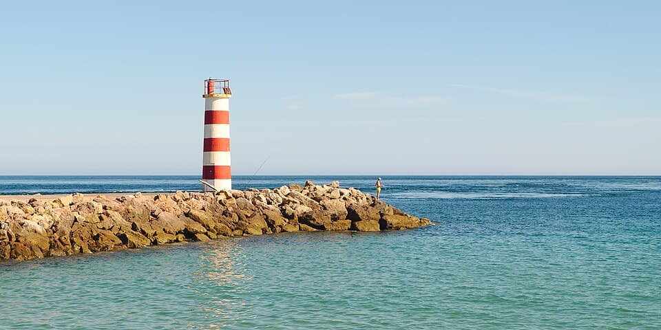 Costa da Ilha Deserta, em Faro