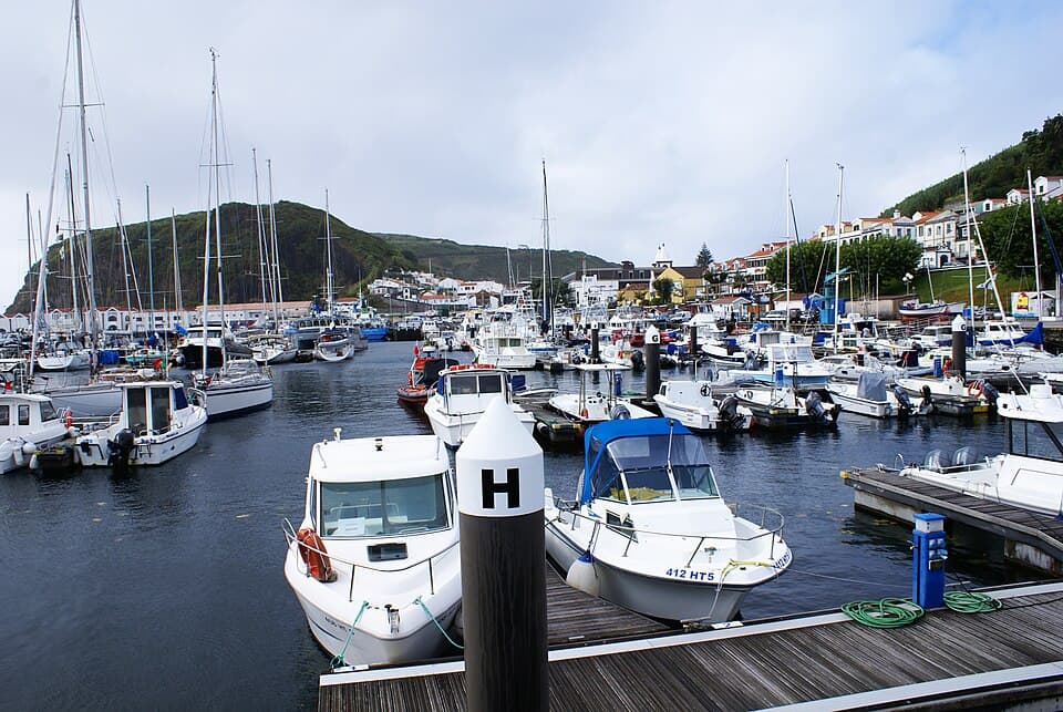Marina da Horta no Faial
