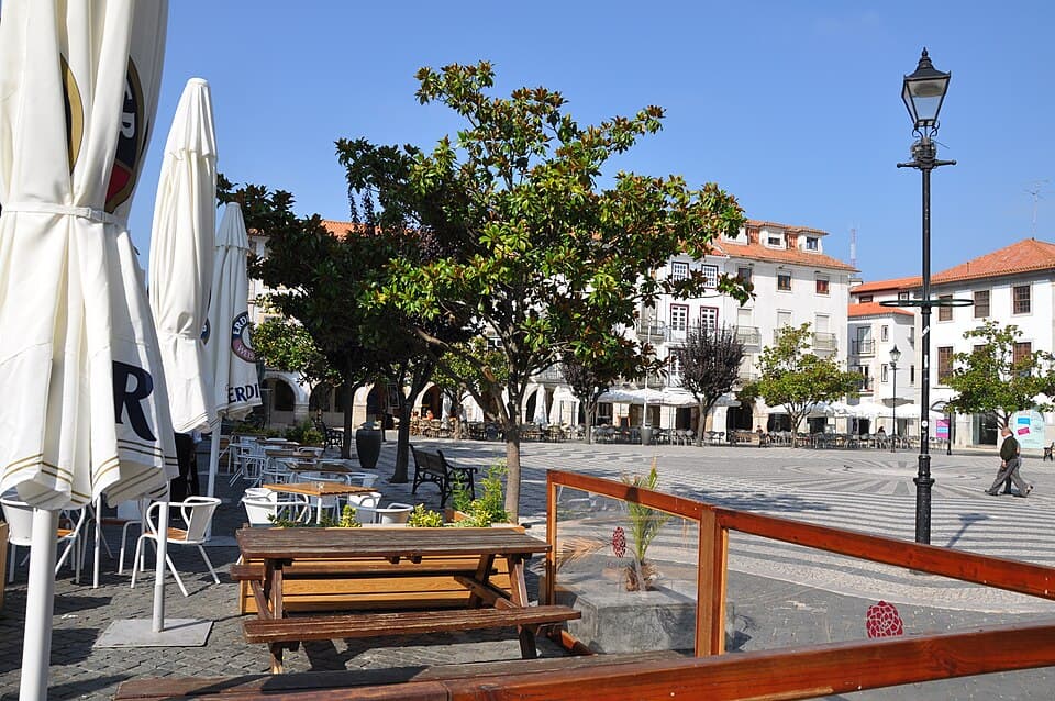 Praça Rodrigues Lobo, em Leiria