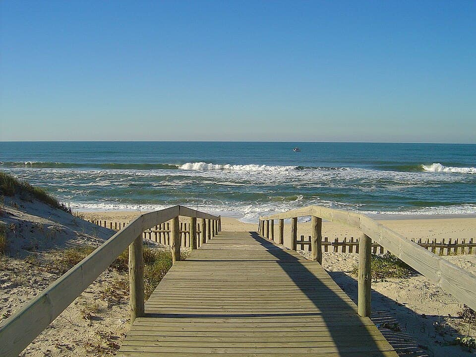 Praia do Pedrógão, em Leiria
