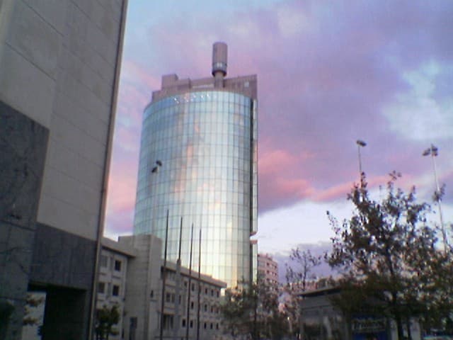 Torre do Lidador no centro da Maia
