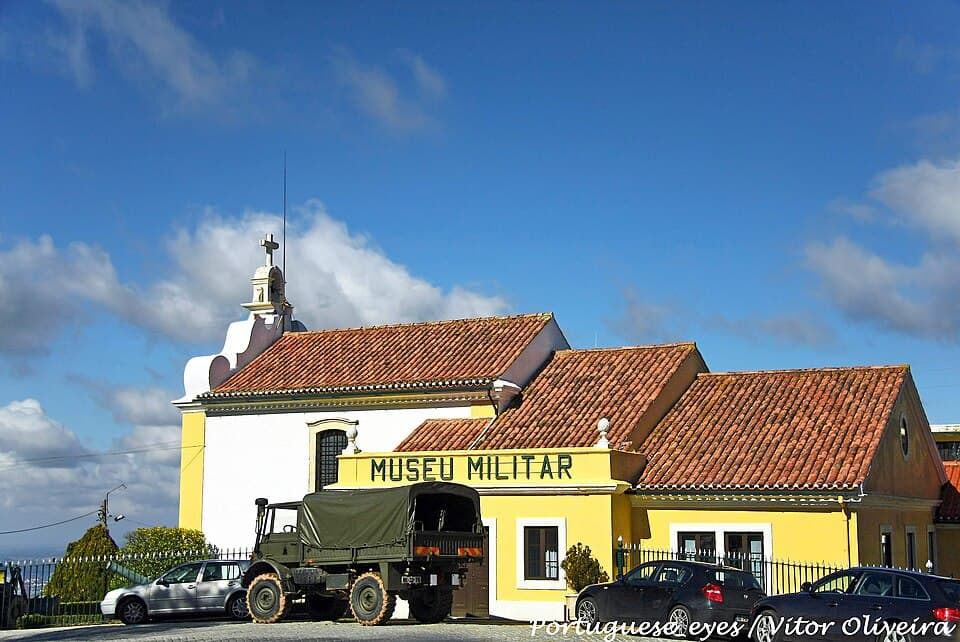 Edifício do Museu Militar do Buçaco, no concelho da Mealhada