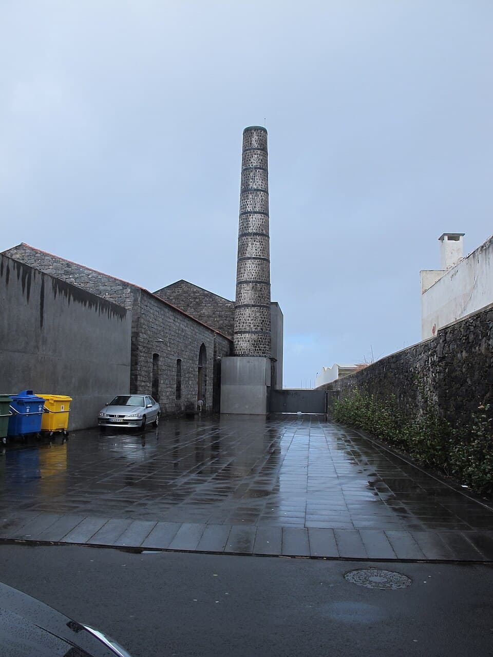 Edifício do Arquipélago Centro de Artes Contemporâneas na Ribeira Grande