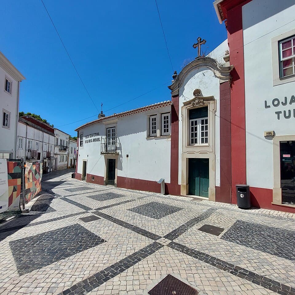 Fachada da Casa Senhorial D’El Rei D. Miguel em Rio Maior