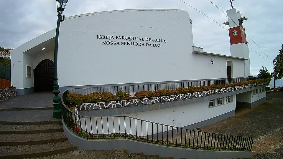 Igreja Matriz de Nossa Senhora da Luz na freguesia de Gaula