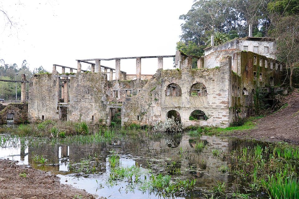 Engenho do Museu do Papel, em Santa Maria da Feira