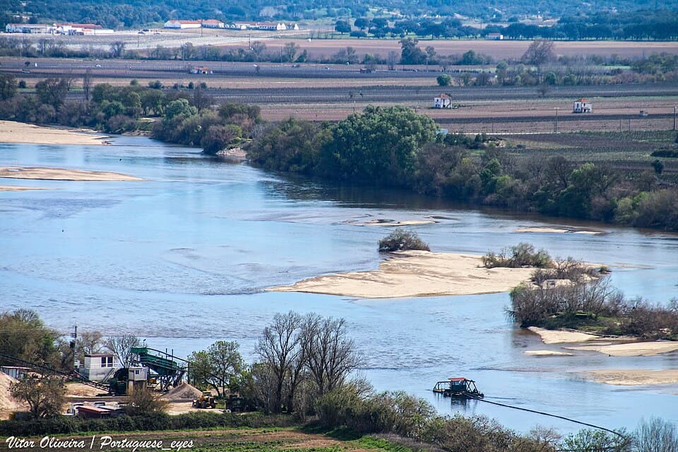 Vale do rio Tejo, em Santarém