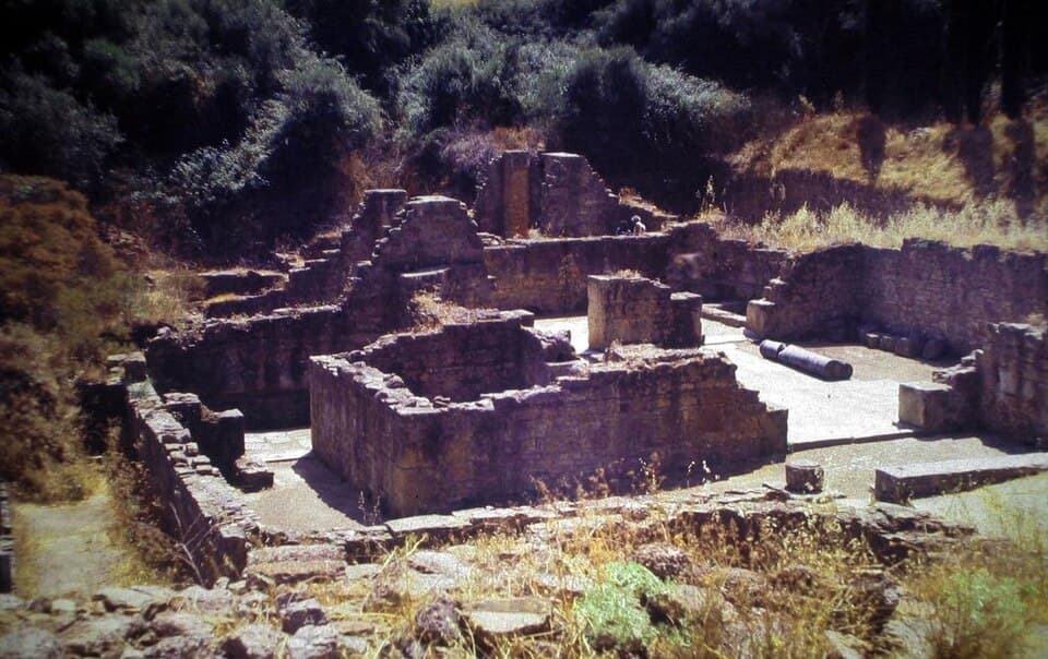 Ruínas do sítio romano de Miróbriga em Santiago do Cacém