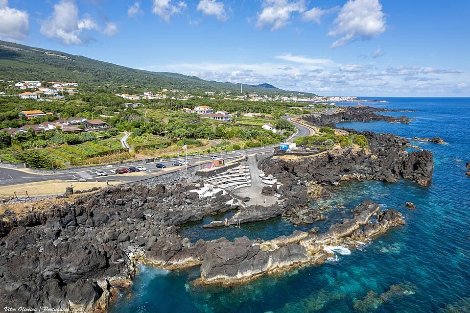 Piscinas naturais do Cais do Pico em São Roque do Pico