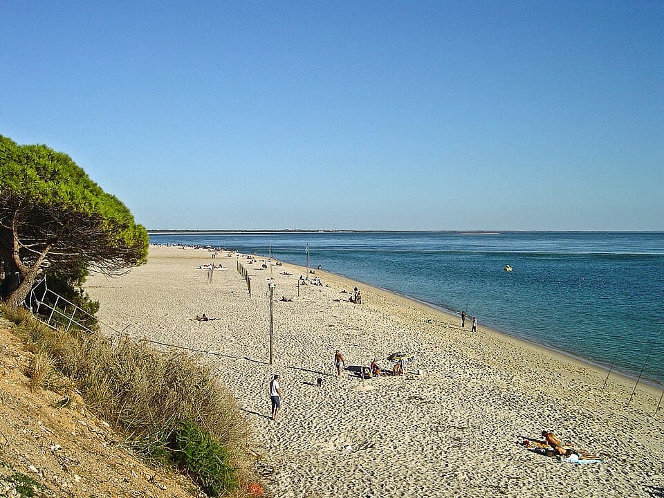 Praia da Figueirinha, em Setúbal