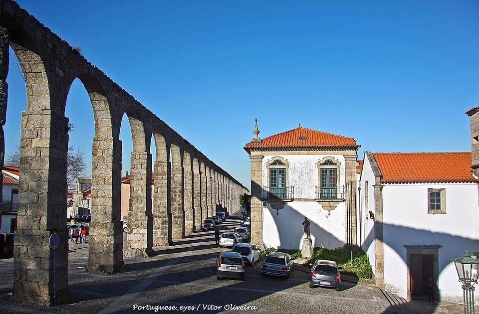 Arcos do Aqueduto de Santa Clara em Vila do Conde