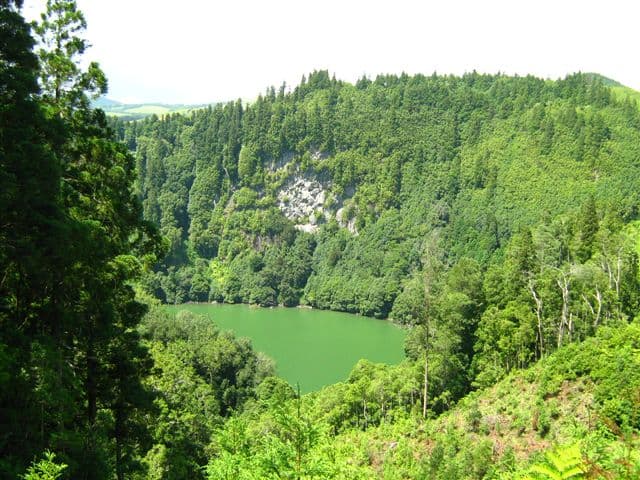 Lagoa do Congro no concelho de Vila Franca do Campo