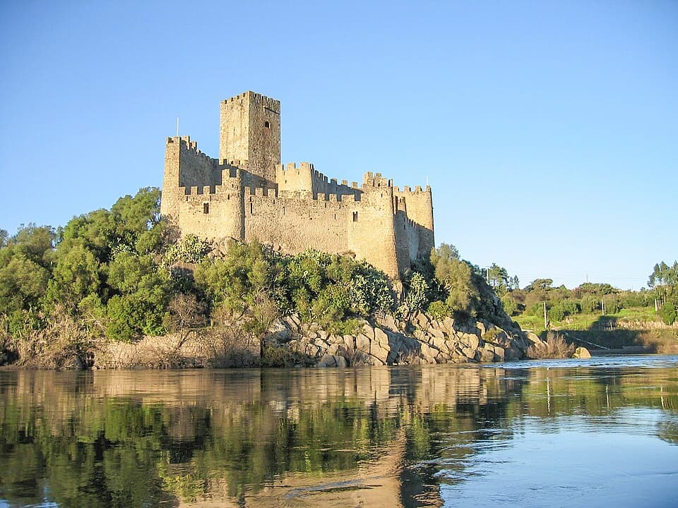 Castelo de Almourol na ilha do Tejo, Vila Nova da Barquinha