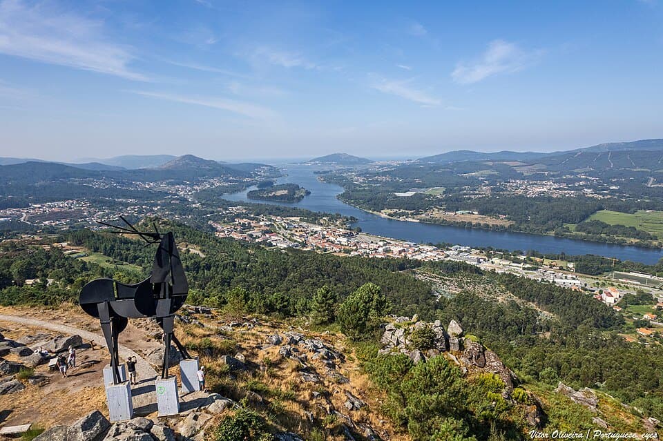Miradouro do Cervo, em Vila Nova de Cerveira