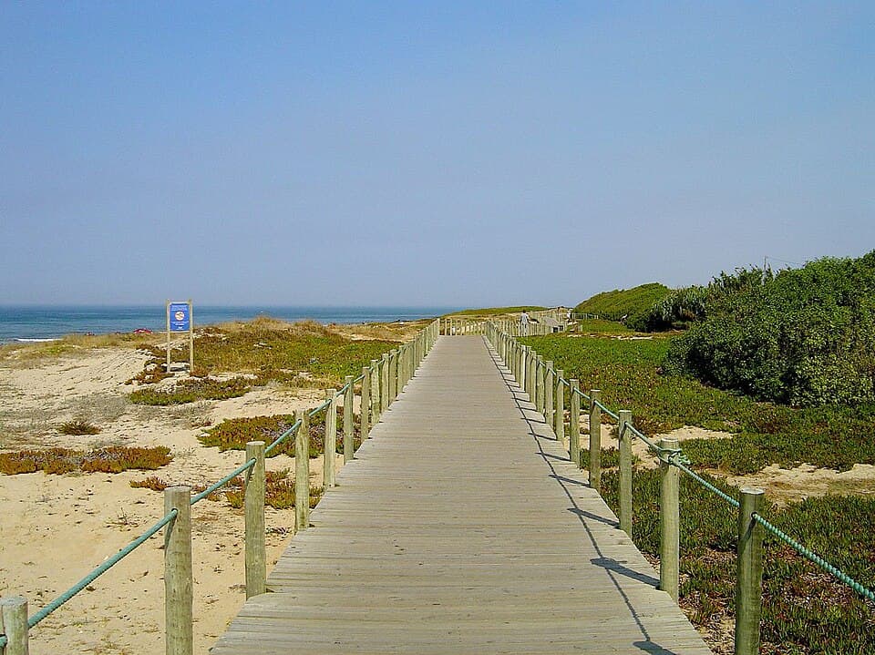Praia da Madalena, em Vila Nova de Gaia